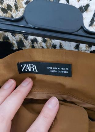 Брюки с высокой посадкой zara5 фото