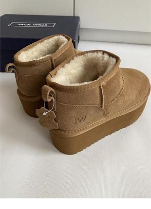 Зимові чоботи дутики уги сапоги натуральна шкіра ugg jack wills 3