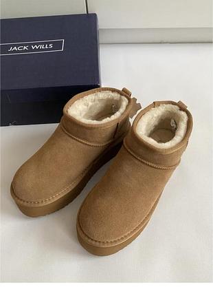 Зимові чоботи дутики уги сапоги натуральна шкіра ugg jack wills 4
