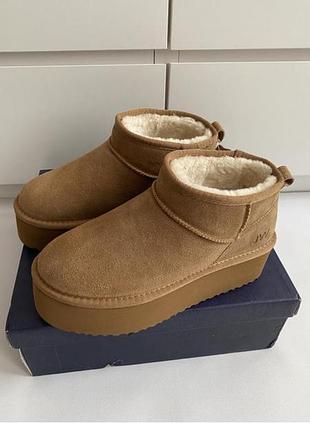 Зимові чоботи дутики уги сапоги натуральна шкіра ugg jack wills 5