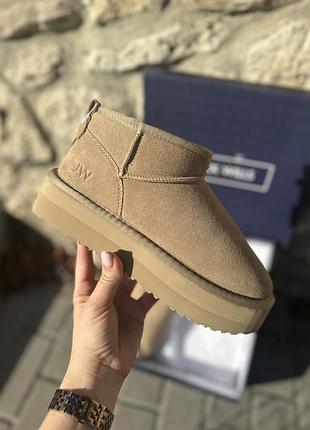 Зимові чоботи дутики уги сапоги натуральна шкіра ugg jack wills 7