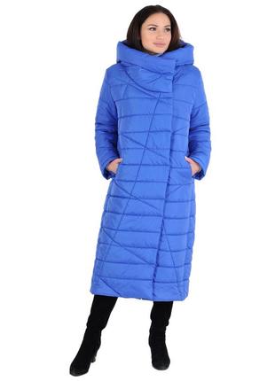 Жіноча зимова куртка пуховик ковдру рр 46-664 фото