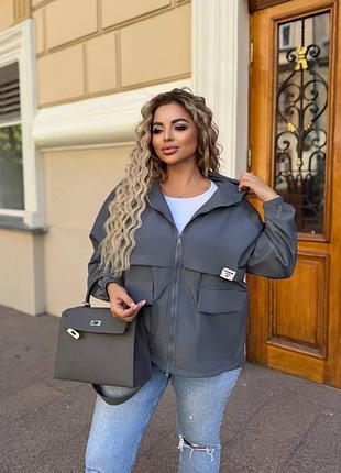 ❗в цветах 🍂 женская ветровка с капюшоном 🍂