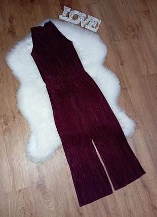 Стильний комбінезон пліссе на 9-10 років