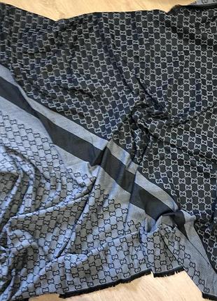 Огромный двухсторонний платок/косынка с прекрасным натуральным составом