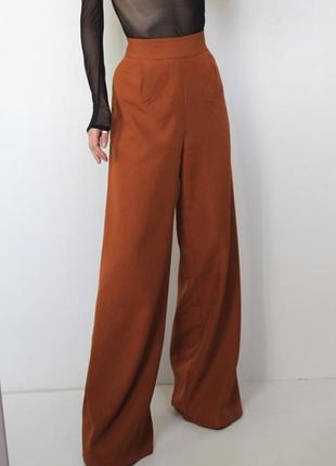 Брюки палаццо высокая посадка koton 🤎