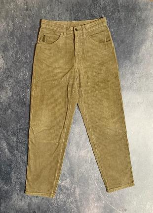 Штани вельветові чоловічі прямі armani jeans оригінал вінтаж преміальні