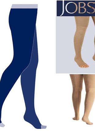 Компресійні панчохи jobst elvarex, кл.2, ~р.2/3 short на широке бедро