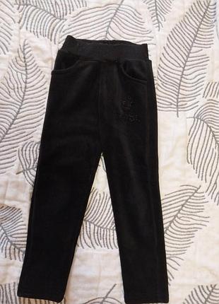 Теплые штаны для девочки.