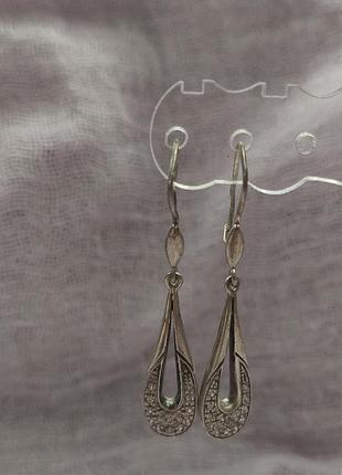 Серебряные серьги