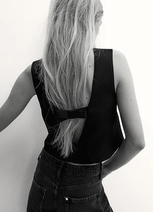 Топ з бантом h&m