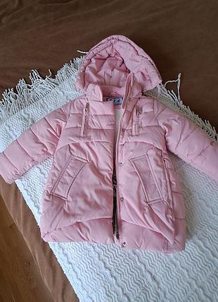 Зимова тепла куртка пуховик