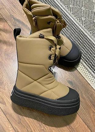 Зимние ботинки на девочку