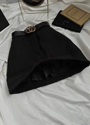 Кашемірова спідниця шорти