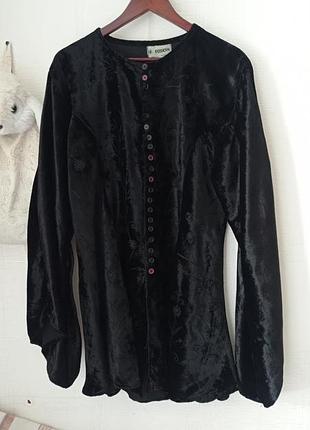 Блуза. рубашка. жакет. оксамит, віскоза.