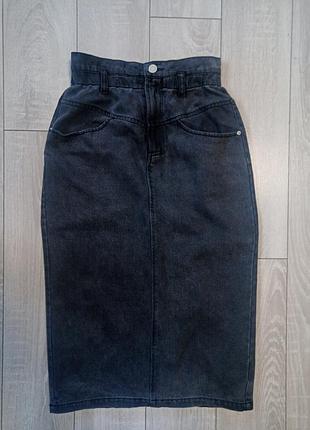 Юбка джинсова