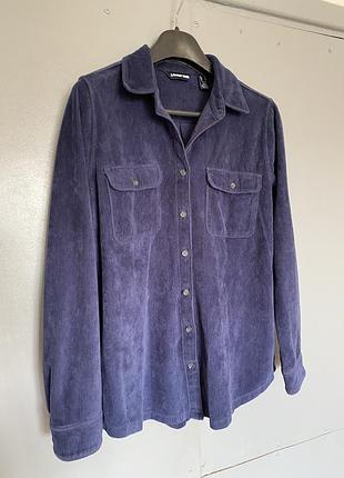 Рубашка вельветовая