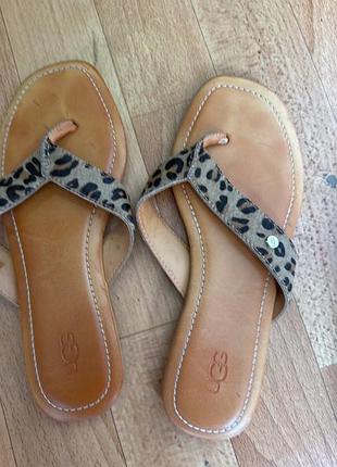 Шлепки ugg