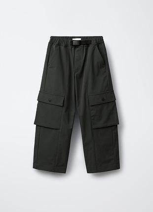 Брюки карго брюки широкие джоггеры 140 см zara