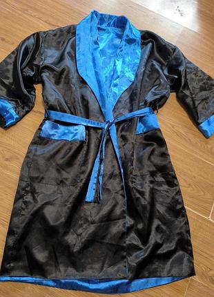 Двусторонний халат кимоно