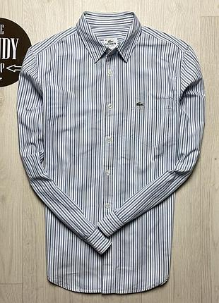 Мужская премиум рубашка lacoste, размер м