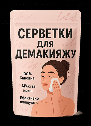 Косметические салфетки для снятия макияжа