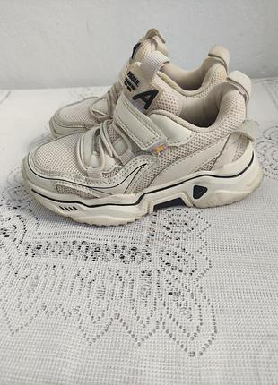 Кроссовки на девочку, стелька 17 см + подарок игрушка