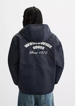 Куртка ветровка ветровка zara мужская s-m