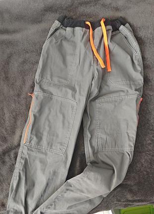 Брюки-карго,котон,164см