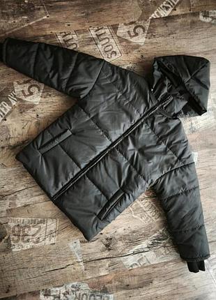 Куртка демісезонна оверсайз з капюшоном