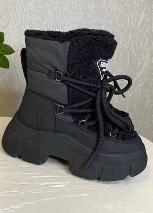 Зимние ботинки на девочку