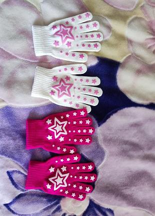 Осенние перчатки для девочки