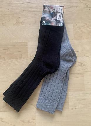 Теплые плотные носки из органического хлопка better cotton размер 39-42