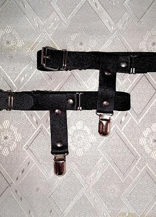 Гартеры кожзам.