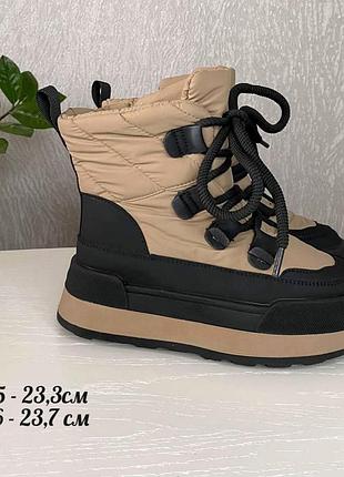 Зимние ботинки на девочку