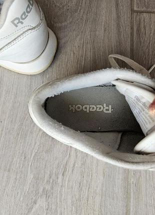 Кроссовки белые reebok classic 7