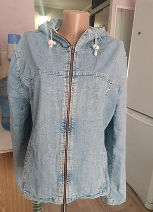 Пиджак женский джинсовый