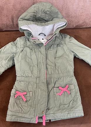 Куртка- парка на дівчинку 5 років