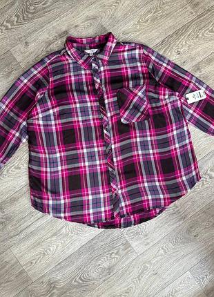 Рубашка новая в клетку