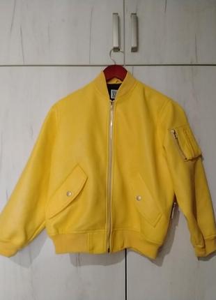 Куртка бомбер для дівчинки