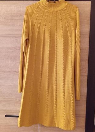 Платье на осень в рубчик от tu