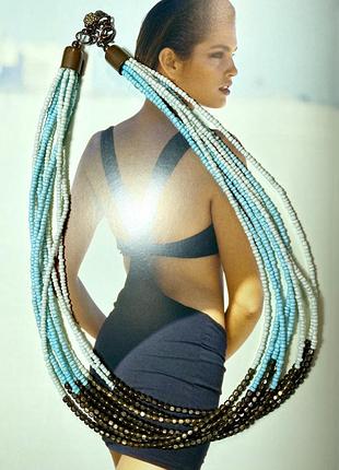 Вінтажне етнічне намисто.