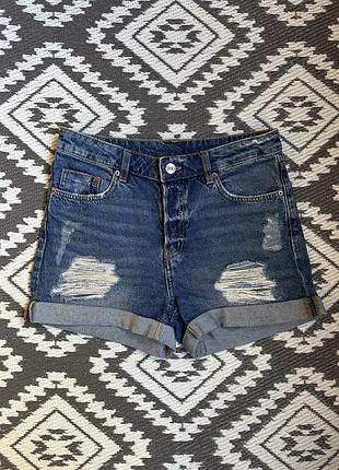 Джинсові короткі шорти h&m, xs s