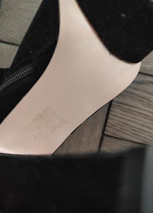Новые искусственный замш сапожки💋 распродаж 4