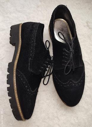 Туфлі натуральний нубук