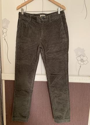 Вельветові штани. щільні і досить теплі. затишні