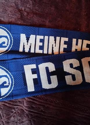 Клубный шарф фк шальке 04