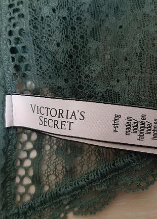 Красивые ажурные трусики стринги victoria's secret 9