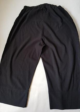 Комфортные укороченные брюки, р.3xl, ткань слегка эластичная, состав вискоза, полиэстер, эластана. 2