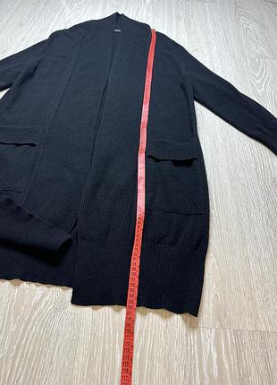 Кашеміровий кардиган 100% кашемір чорний l-xl 8